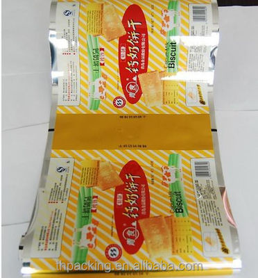 지속가능한 위생적인 플라스틱 식품 포장 롤 필름을 위한 금속화된 OPP 필름