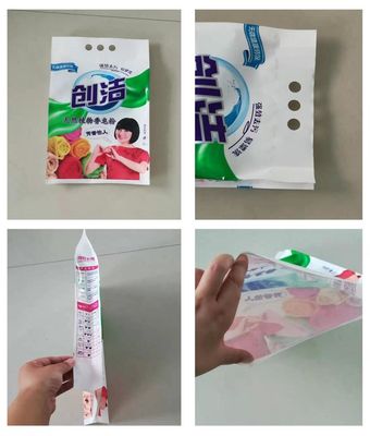 맞춤형 PET/PE 세정기 세탁기 파우더 봉지 인그루어 인쇄 디자인으로 포장 가방