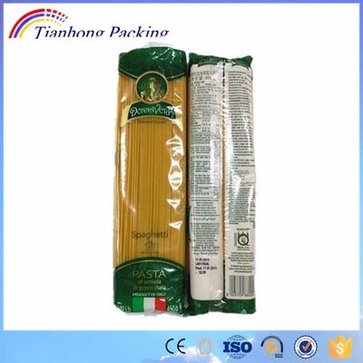 스파게티와 퓨실리 나선 파스타 포장 가방 ISO9001 2008 인증