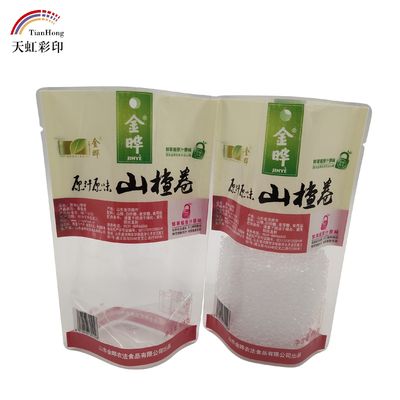 인스턴트 누드리스 포장용 맞춤형 인쇄 된 Mylar 서드업 포스