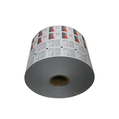목재 직물 75% 알코올 패드 알루미늄 종이 PE 필름 롤 포장용 30-1100mm 너비