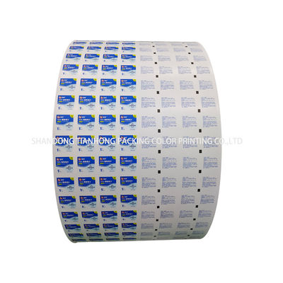 목재 직물 4층 laminated 알루미늄 필름 롤 포장 Bzk 와이프