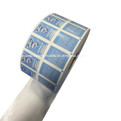 목재 직물 4층 laminated 알루미늄 필름 롤 포장 Bzk 와이프